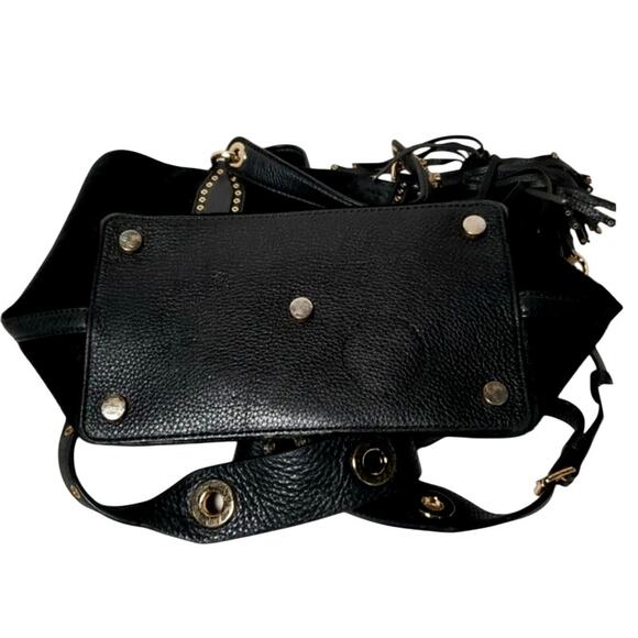 Michael Kors Brooklyn Calf Hair & Leather Gold Hardware *RARE* Statement Bag - Picture 10 of 12